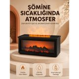 lexroo Alev Efektli Aroma Yayıcı Hava Nemlendirici Uzaktan Kumandalı Gece Lambası Lex2631613