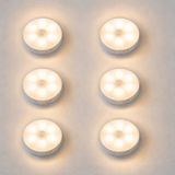 lexroo Amber LED Hareket Sensörlü Ledli Gece Lambası Şarj Edilebilir, Taşınabilir 4000k Günışığı Beyaz Şemsiye Lex2645804