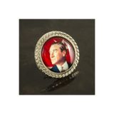 lexroo Atatürk Yaka Rozet - Gümüş Rengi Lex2642864