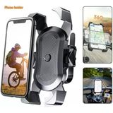 Lexroo Bisiklet Mobilet Motosiklet Bebek Arabası Market Arabası Motor İçin Telefon Tutucu 037