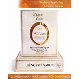 Lexroo Doğal Argan Kokulu Naturel Süngerli Sabun