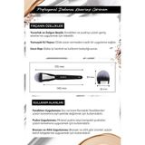 Lexroo Düz Fondöten Fırçası Face Paint Brush 104
