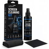 Lexroo Ekran Temizleme Seti, 250 Ml Sprey, Büyük Mikrofiber Bez Ve 15 × 18 Cm Gözlük Bezi, Laptop