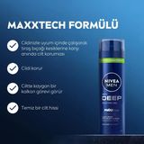 Lexroo Erkek Tıraş Jeli Deep 200Ml,Aktif Karbon,Kesiklere Karşı Koruma