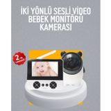 lexroo Görüntülü Bebek Monitörü 4.3 İnç Ekran ve Sesli İletişim Akıllı Kamera Lex2637251
