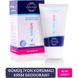 Lexroo Gümüş İyon Korumalı Krem Deodorant (40 Ml)