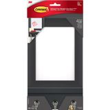 lexroo HOM24DEBS-ES Dry Erase Mesaj Merkezi, Arduvaz 1 Mesaj Merkezi, Anahtar Kancas beyaz Askı Lex2617687