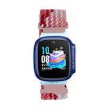 Lexroo Huawei Gt4 41Mm 18Mm Çocuklara Özel Örgü Kordon - Kırmızı-Pembe
