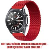 Lexroo Huawei Honor Magic Watch 2 42Mm İçin Kordon - Kırmızı]