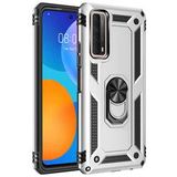Lexroo Huawei P Smart 2021 Vega Tpu Silikon Sert Pc İnce Kılıf - Gri