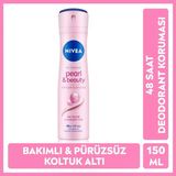 Lexroo Kadın Sprey Deodorant Pearl&Beauty150ml Ve Nemlendirici Koruyucu El Bakım Kremi 75Ml