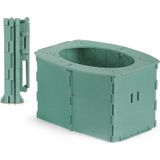 lexroo Katlanabilir Lazımlık, Portatif Seyahat Tipi Taşınabilir Çocuk Tuvaleti, 327 g, Yeşil Lex2629570