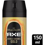 Lexroo Magnum Erkek Deodorant Sprey Double Caramel Gold Hazzın Kokusu 150 Ml