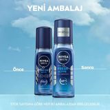 Lexroo Men Erkek Pump Sprey Deodorant Fresh Active 75Ml, Ter Ve Ter Kokusuna Karşı 48 Saat Koruma
