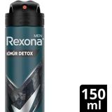 Lexroo Men Erkek Sprey Deodorant Kömür Detox 150 Ml