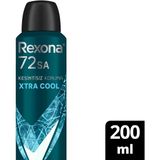 Lexroo Men Erkek Sprey Deodorant Xtra Cool 72 Saat Kesintisiz Üstün Koruma 200 Ml