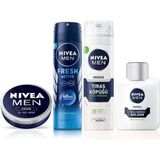 Lexroo Men Erkek Sprey Deodorant,Nemlendirici Krem,Tıraş Köpüğü,Tıraş Sonrası Balsam