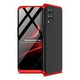 Lexroo Oppo A54 4G Ays - Siyah-Kırmızı İnce Kılıf