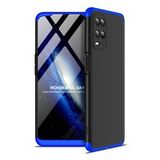 Lexroo Oppo A54 4G Ays - Siyah-Mavi İnce Kılıf