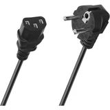 Lexroo Parcbeny 175P 1.5M 0.75Mm 3 Pin X 0.75Mm Ac Güç Kablosu Lüks Bilgisayar Tv Ses Sistemleri