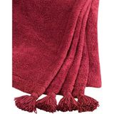 Lexroo Puffy Wellsoft Battaniye 160X200 Bordo