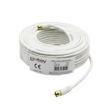 lexroo RG6U Uydu Anten Kablosu 25 Metre Çanak Bağlantı Koaksiyel Kablo Lex2642097