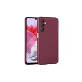 Lexroo Samsung Galaxy M34 5G Uyumlu Ultra İnce Yumuşak Soft Tasarım Renkli Silikon Kılıf Mürdüm