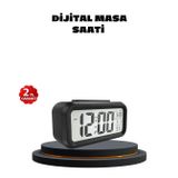 lexroo Sensörlü Dijital Masa Saati Alarm ve Sıcaklık Göstergeli Lex2638203
