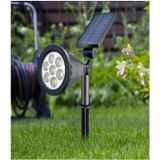 lexroo Solar Kazıklı Çim Armatür Cata 7w Güneş Enerjili Led Çim Lambası Bahçe Ağaç Aydınlatma Lex2616496