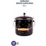 lexroo Star Emaye Bakraç 20 Cm (3Litre) Tencere Lex2624437