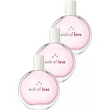 Lexroo Wish Of Love Kadın Parfüm Edt 50 Ml. Üçlü Set