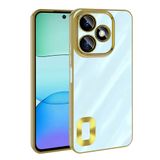lexroo Xiaomi Redmi 13 4G Kılıf Kamera Korumalı Logo Gösteren Omega Kılıf - Gold T33560