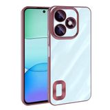lexroo Xiaomi Redmi 13 4G Kılıf Kamera Korumalı Logo Gösteren Omega Kılıf - Rose Gold T33560