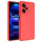 Lexroo Xiaomi Redmi Note 12 Pro Plus 5G Mara Lansman Tpu Silikon İnce Kılıf - Kırmızı