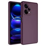 Lexroo Xiaomi Redmi Note 12 Pro Plus 5G Mara Lansman Tpu Silikon İnce Kılıf - Koyu Mor