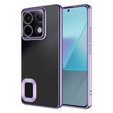 Lexroo Xiaomi Redmi Note 13 4G Kılıf Kamera Korumalı Logo Gösteren Omega Kılıf - Lila