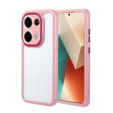 lexroo Xiaomi Redmi Note 13 4G Kılıf Kamera Korumalı Renkli Kenar ve Çerçeve Tasarımlı Vitamin Kılıf - Mürdüm T32447