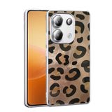 lexroo Xiaomi Redmi Note 13 Pro 4G Kılıf Desenli Mep Kılıf - Gold Leopar T36840