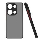 lexroo Xiaomi Redmi Note 13 Pro 4G Kılıf Hux Kılıf - Siyah T31137