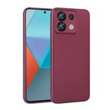 lexroo Xiaomi Redmi Note 13 Pro 5G Kılıf Premier Silikon Kılıf - Mürdüm T30235