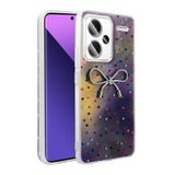 Lexroo Xiaomi Redmi Note 13 Pro Plus 5G Kılıf Kamera Korumalı Figürlü Ponti Silikon Kılıf - Lila