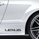 Lexus Yapıştırma Marşpiyel Yazısı Sticker 2 Adet