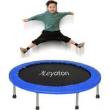 Leyaton 102 cm Deluxe Trambolin 40 Inç Mavi Eğlenceli Tasarım Özellikleri ile