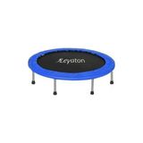 Leyaton 102 cm Deluxe Trampolin 40 inç Katlanamaz Mavi Renkli Eğlenceli Tasarım