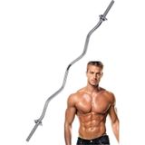 Leyaton 120 Cm Z Bar Krom Içi Dolu Halter Barı Ağırlık Plakası Takma Agirlik Halter Kaldırma Barı
