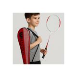 Leyaton 2 Adet Profesyonel Badminton Raketi, Deluxe Çanta, Kırmızı, HK107K