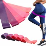 Leyaton 5'Li Aerobik Bandı Latex Bant Set Pilates Yoga Lastiği