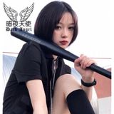 Leyaton 61 Cm Meşe Ağacı Zımparalı Beyzbol Sopası Kırılmaz Baseball Haydar Sopa Bezbol