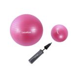 Leyaton 65 Cm Pilates Topu 25 Cm Mini Denge Topu ve Pompası Seti