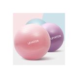 Leyaton 65 Cm Pilates Topu Büyük Boy Kalın Yoga Pilates Top, Tek Ebat, PINKTOP, FUŞYA